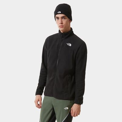 Mikiny The North Face 100 Glacier Full-Zip Fleece Panske Čierne | ODF-648591