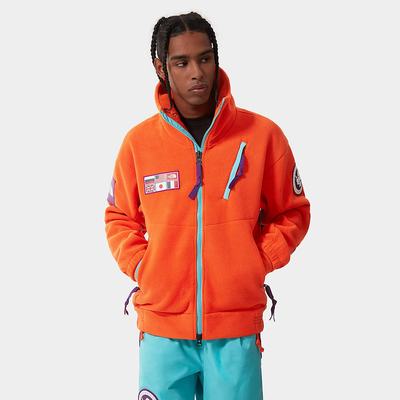 Mikiny The North Face CTAE FLEECE Panske Červené Oranžové | OPU-173452