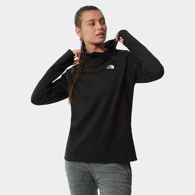 Mikiny The North Face Canyonlands ¼ Zip Fleece Damske Čierne | NXR-759401