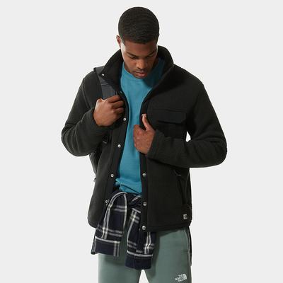 Mikiny The North Face Cragmont Fleece Panske Čierne | KUW-179382