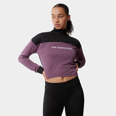 Mikiny The North Face Mountain Athletics 1/4 Zip Top Damske Nachový | DPA-340127