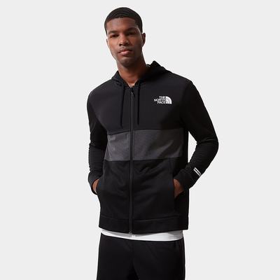 Mikiny The North Face Mountain Athletics Overlay Fleece Panske Čierne | STQ-860391