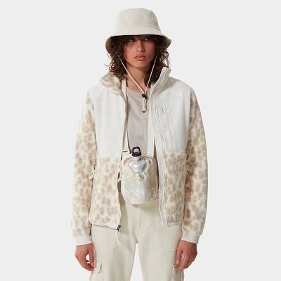 Mikiny The North Face Printed Denali 2 Fleece Damske Strieborne Siva Leopardie Biele | GOS-412387