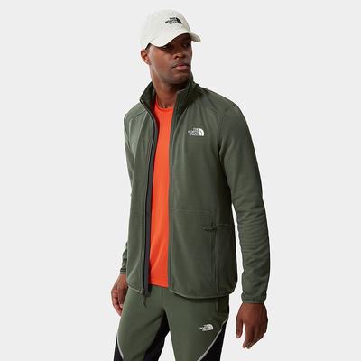 Mikiny The North Face Quest Fleece Panske Olivovo Zelená Zelene | RCV-097358