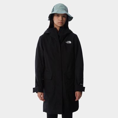 Nepremokavé Bundy The North Face City Breeze Rain Parka II Damske Čierne | VTJ-740256