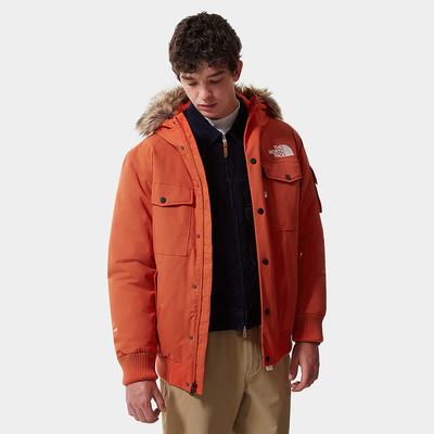 Nepremokavé Bundy The North Face Gotham Panske Oranžové | CWG-284396