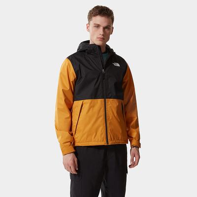 Nepremokavé Bundy The North Face MILLERTON Panske Čierne Žlté | SEV-061248