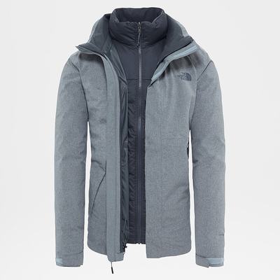 Nepremokavé Bundy The North Face Mountain Zip-In Triclimate® Panske Siva | XWS-862714