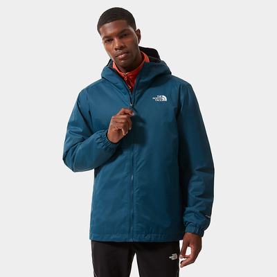 Nepremokavé Bundy The North Face Quest Insulated Panske Modre Čierne Biele | MFP-842170