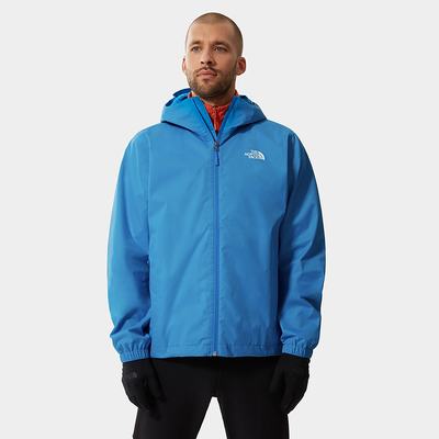 Nepremokavé Bundy The North Face Quest S Kapucňou Panske Modre Čierne | TCM-193762