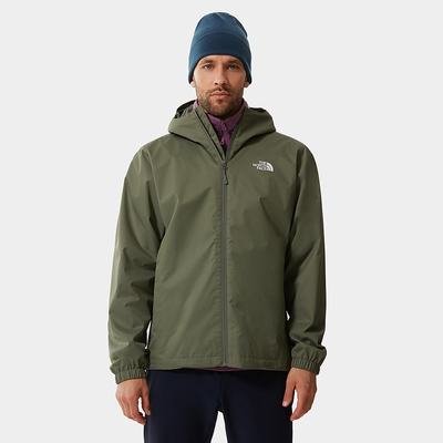 Nepremokavé Bundy The North Face Quest S Kapucňou Panske Čierne | ZNX-725039