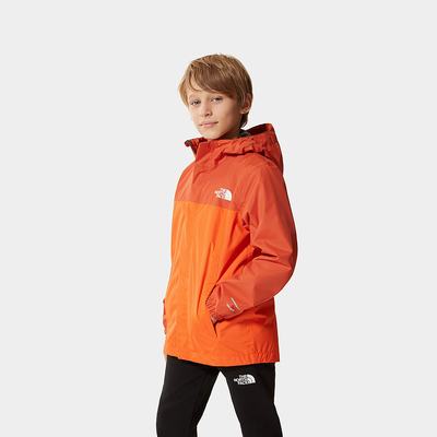 Nepremokavé Bundy The North Face RESOLVE REFLECTIVE Chlapcenske Červené Oranžové | QMV-598302