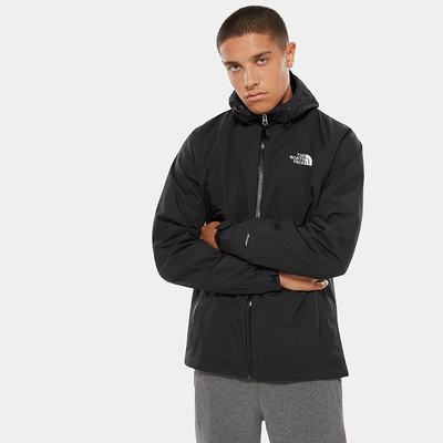 Nepremokavé Bundy The North Face Stratos S Kapucňou Panske Čierne | ROH-849156