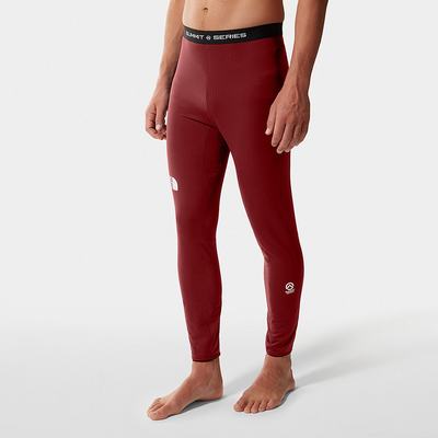 Nohavice The North Face AMK L1 DOT FLEECE Panske Červené | JAX-284517