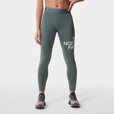 Nohavice The North Face Flex Stredne Rise Damske Zelene | ACH-392615