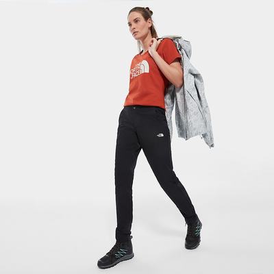 Nohavice The North Face Slim Quest Softshell Damske Čierne | VSI-980342