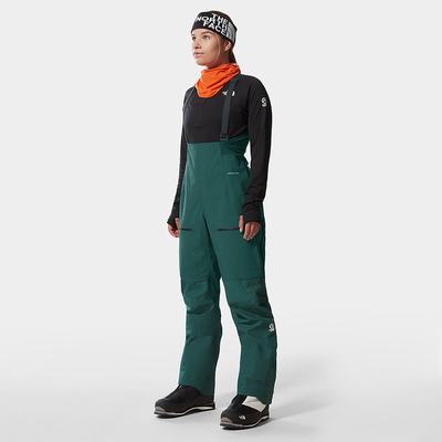Nohavice The North Face Summit FUTURELIGHT™ Bib Damske Zelene | DEZ-387914