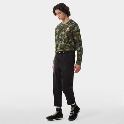Nohavice The North Face TECH EASY Panske Čierne | TAC-192058