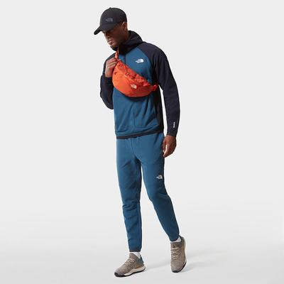Nohavice The North Face TEKWARE FLEECE Panske Modre | NWE-387456