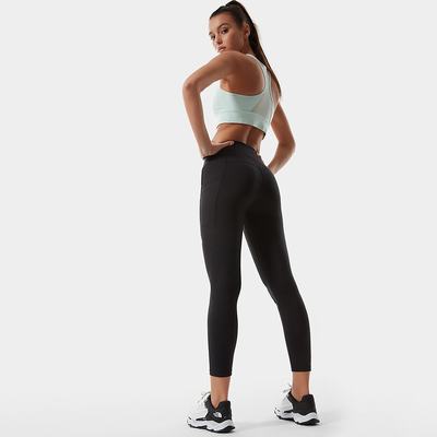 Nohavice The North Face WANDER 7/8 POCKET Damske Čierne | KYH-307195
