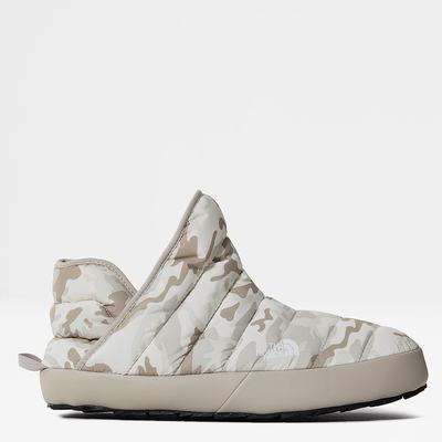 Pantofle The North Face THERMOBALL™ Traction Bootie Mule Panske Biele Maskacove Strieborne Siva | ZJG-029564