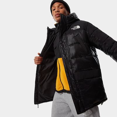Parka The North Face Himalayan Insulated Panske Čierne | TQJ-021683