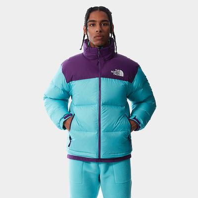 Páperová Bunda The North Face 1996 Retro Nuptse Packable Panske Modre Nachový | CHT-561920