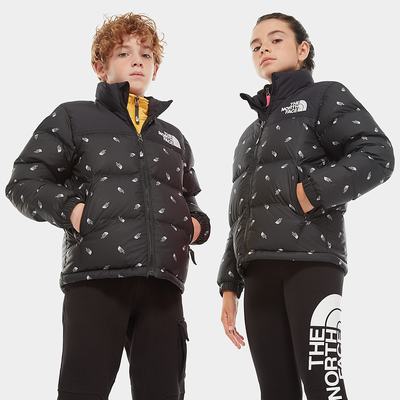 Páperová Bunda The North Face 1996 Retro Nuptse Chlapcenske Čierne | MDJ-836092
