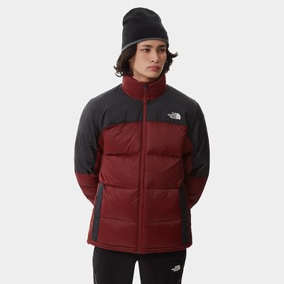 Páperová Bunda The North Face Diablo Panske Tmavo Červené Čierne | NVI-572304