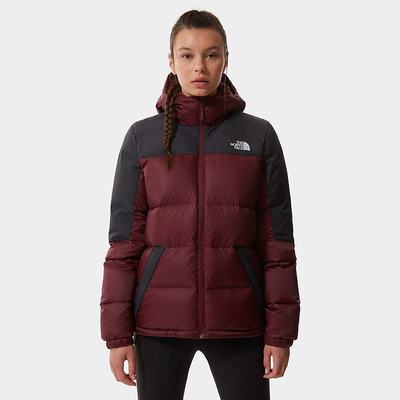 Páperová Bunda The North Face Diablo S Kapucňou Damske Červené Čierne | XFD-261789