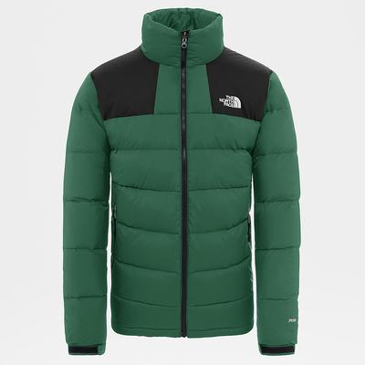 Páperová Bunda The North Face Massif Panske Zelene Čierne | NGV-045869