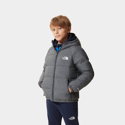 Páperová Bunda The North Face Reversible Hyalite Chlapcenske Siva | KXP-601597