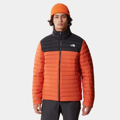 Páperová Bunda The North Face Stretch Panske Čierne | AZS-187490