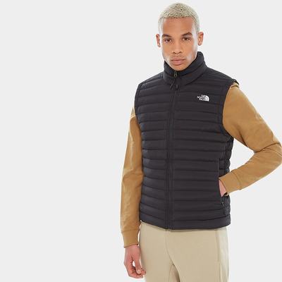 Páperová Bunda The North Face Stretch Panske Čierne | GTO-527341