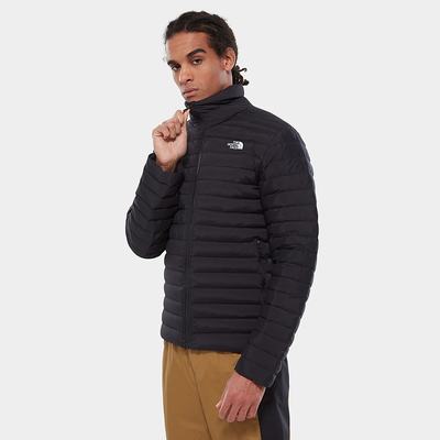Páperová Bunda The North Face Stretch Panske Čierne | WTG-046897