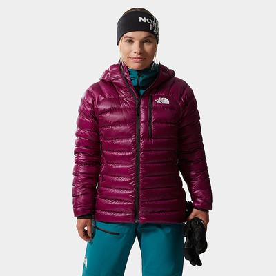 Páperová Bunda The North Face Summit S Kapucňou Damske Nachový | ABU-629758