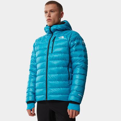 Páperová Bunda The North Face Summit S Kapucňou Panske Modre | FQP-691723