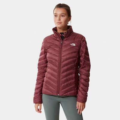 Páperová Bunda The North Face Trevail Damske Červené | BRW-018936