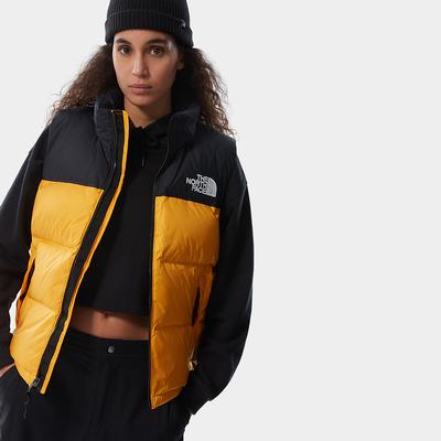 Páperové Vesty The North Face 1996 Retro Nuptse Damske Zlate | JBN-528419