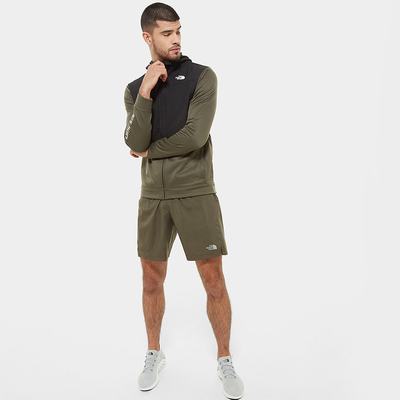 Sortky The North Face 24/7 Panske Zelene | TJE-620438