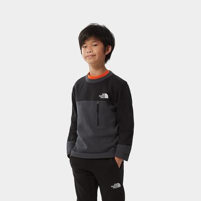 Svetre The North Face SLACKER Chlapcenske Siva Čierne | RCB-187602