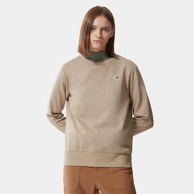 Svetre The North Face Scrap Grafika Damske Svetlo Hnede | SYX-527891