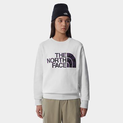 Svetre The North Face Standard Damske Biele Nachový Leopardie | ABO-309174