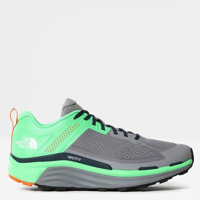 Trailove Bezecke Tenisky The North Face VECTIV ENDURIS Panske Siva Zelene | CKO-301975