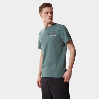 Tricko The North Face COORDINATES Panske Zelene | HYD-065437