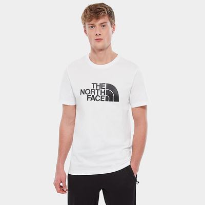 Tricko The North Face Easy Panske Biele | TCZ-198704