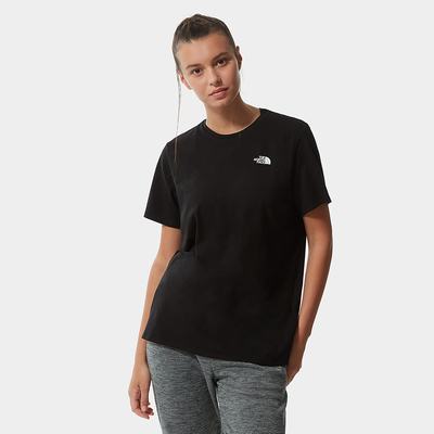 Tricko The North Face FOUNDATION GRAPHIC Damske Čierne Biele | TJK-675981