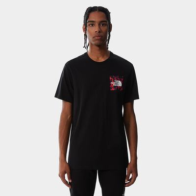 Tricko The North Face Fine Panske Čierne Maskacove | TZJ-621548