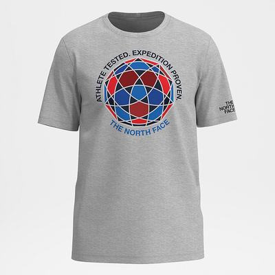 Tricko The North Face INTERNATIONAL COLLECTION Panske Svetlo Siva | JQT-069842