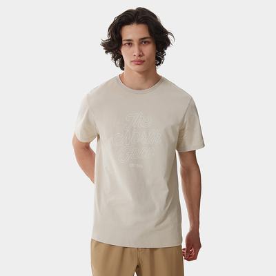Tricko The North Face NATURAL WONDERS Panske Strieborne Siva | RGX-380974